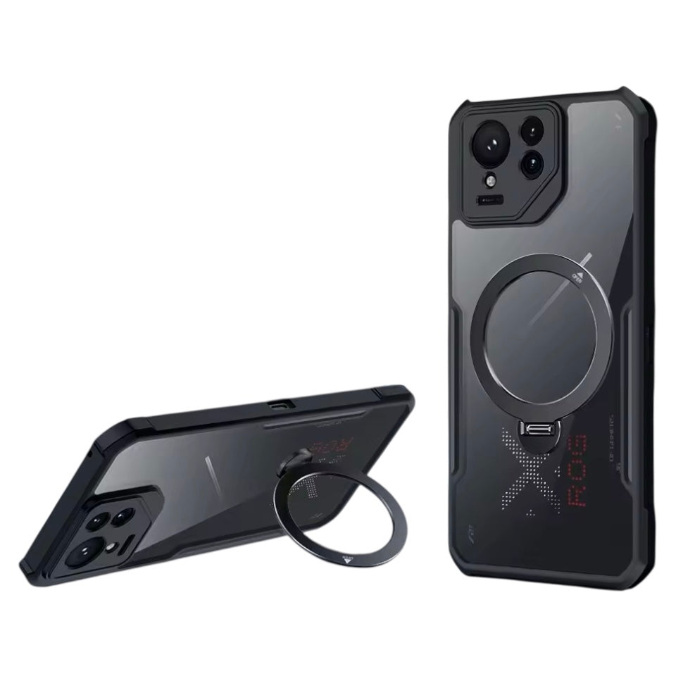 Asus ROG Phone 9 Pro | Kratzfeste Transparente MagSafe/Magnet Hülle/Case HUELLENOUTLET.de