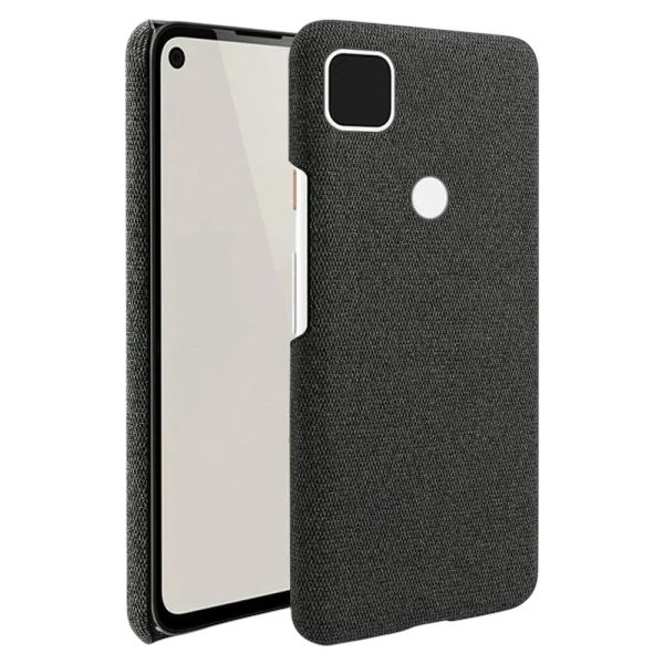 Google Pixel 4A | Stoff überzogene Soft Hülle/Case HUELLENOUTLET.de