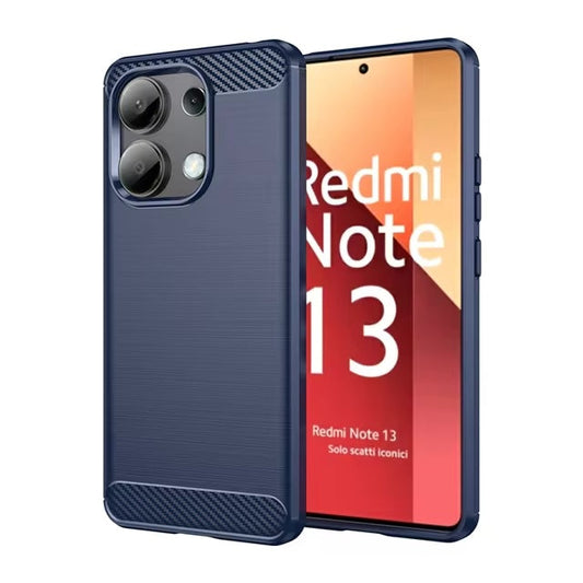 Xiaomi Redmi Note 13 Pro Plus | Edle Carbon Akzente Soft Hülle/Case HUELLENOUTLET.de