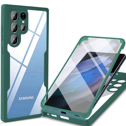 Samsung Galaxy S21 FE | Stoßfeste Silikon Vollschutz Hülle/Case HUELLENOUTLET.de