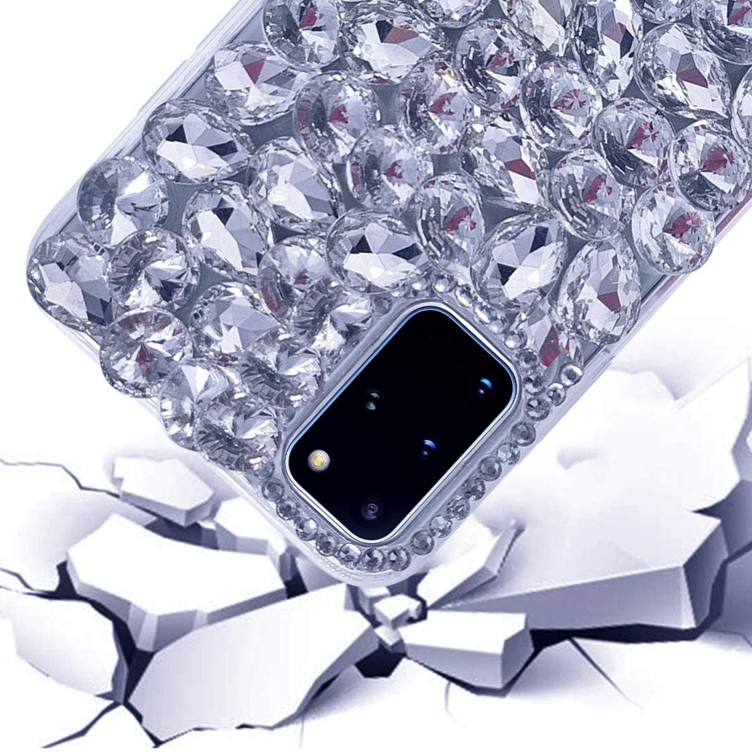 Samsung Galaxy S20 Ultra | 3D Diamant Hülle/Case HUELLENOUTLET.de