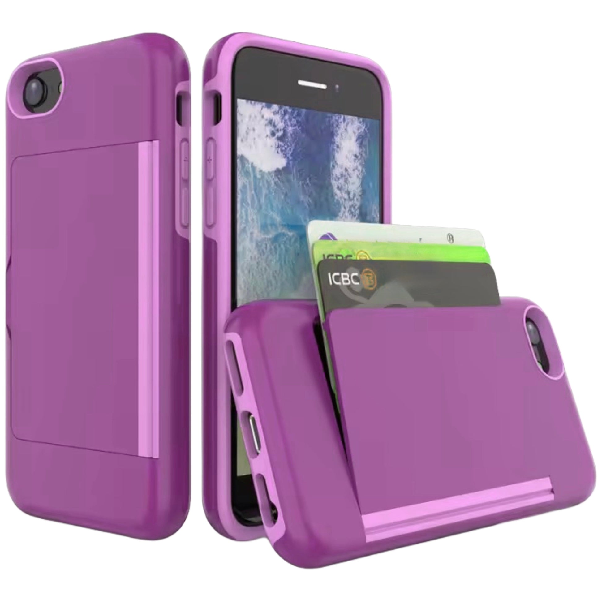 iPhone SE (20/22) | Business Hülle/Case mit Kreditkartenfach HUELLENOUTLET.de