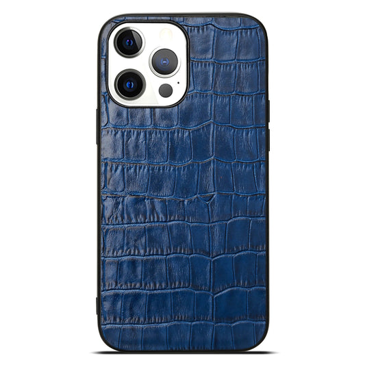 iPhone 12 Pro | Krokodil-Leder Optik Hülle/Case HUELLENOUTLET.de