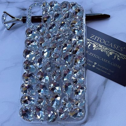 iPhone XR | 3D Diamant Hülle/Case HUELLENOUTLET.de