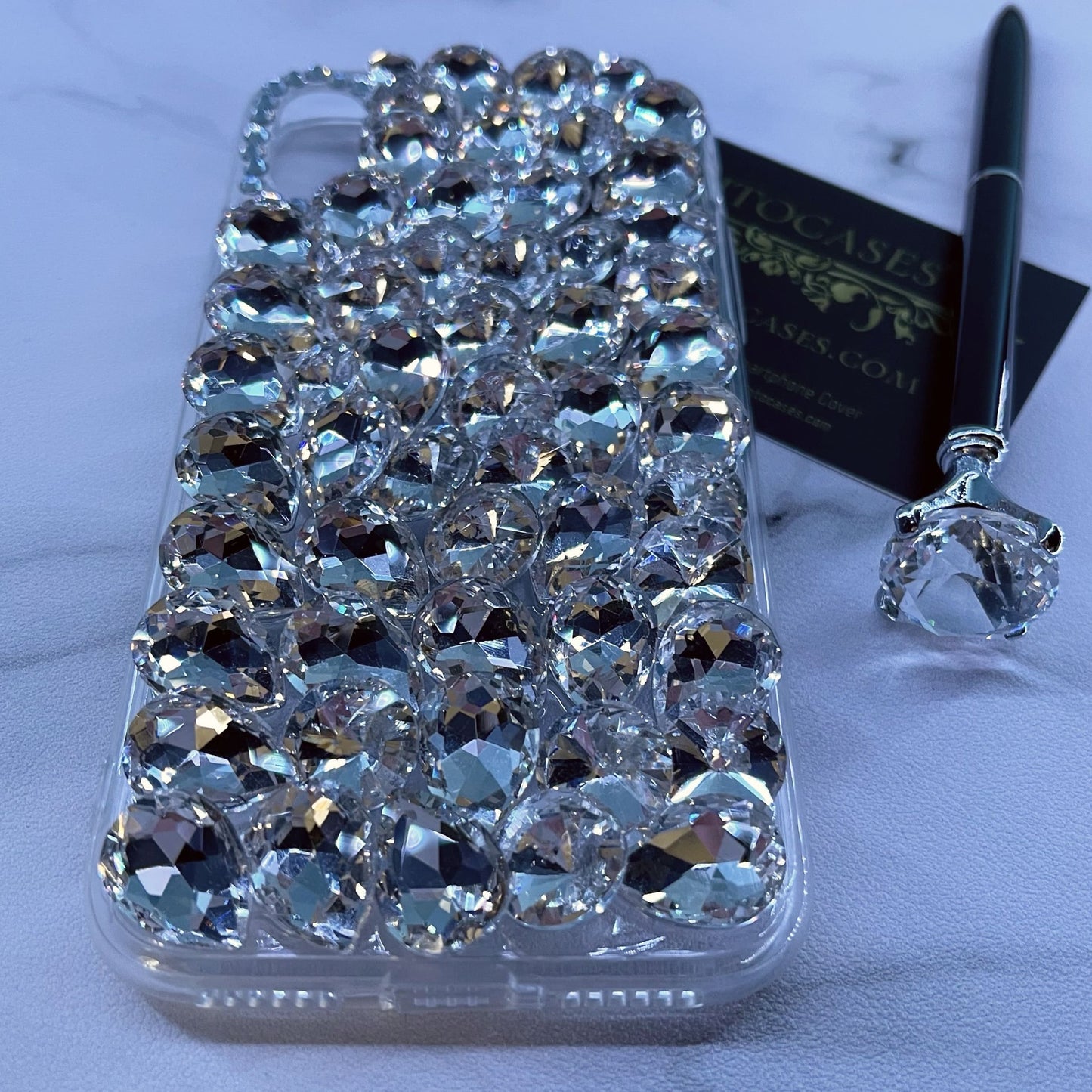 iPhone XR | 3D Diamant Hülle/Case HUELLENOUTLET.de