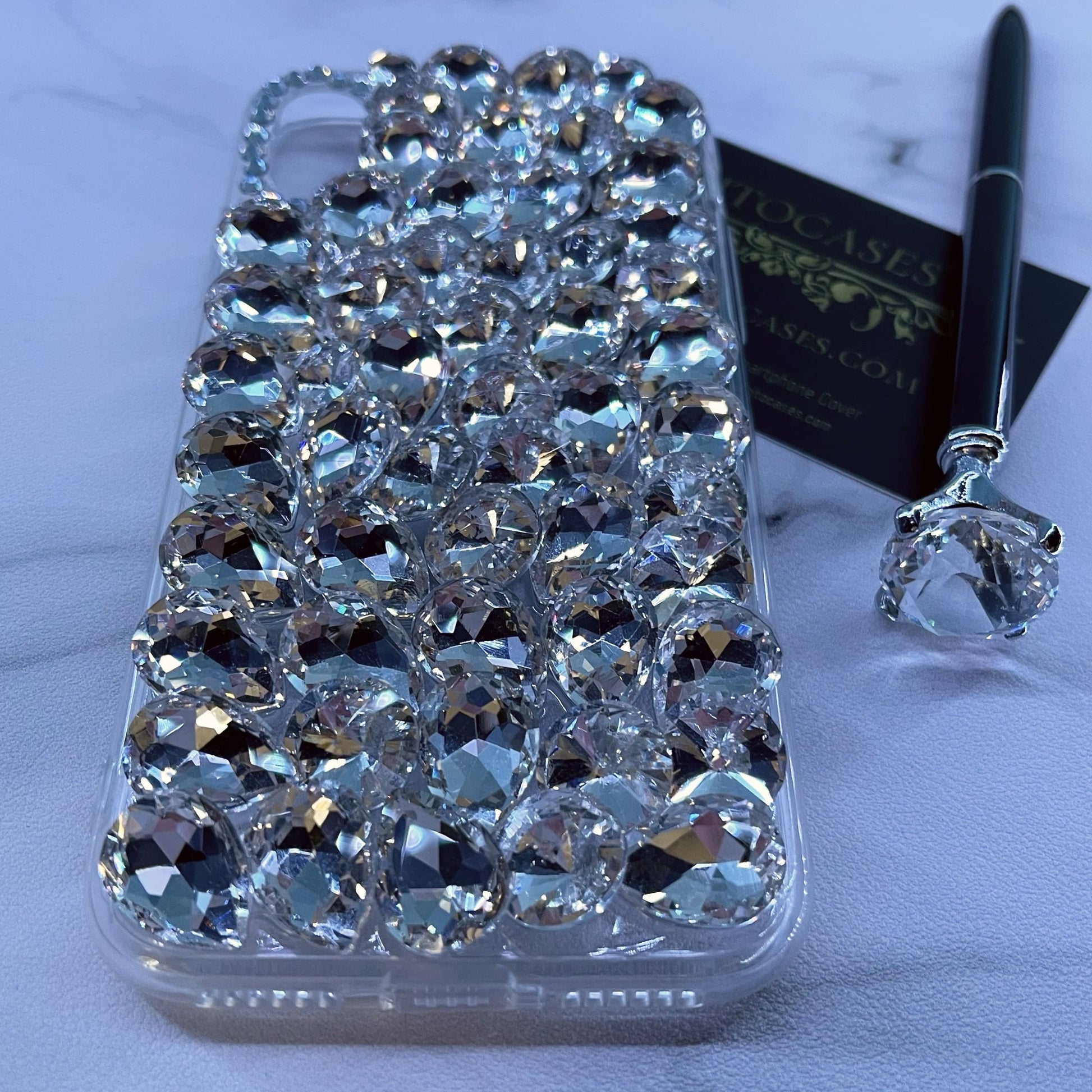 iPhone XR | 3D Diamant Hülle/Case HUELLENOUTLET.de