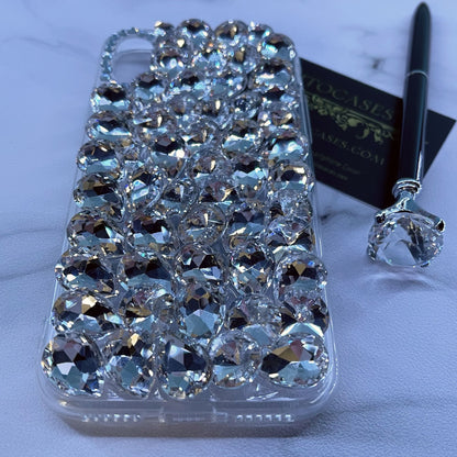 iPhone XR | 3D Diamant Hülle/Case HUELLENOUTLET.de