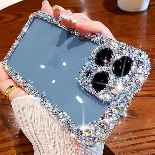 iPhone 16 Pro | Transparente Glitzer/Diamant Hülle/Case HUELLENOUTLET.de