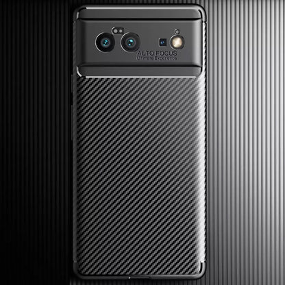 Google Pixel 8 Pro | Carbon Soft Hülle/Case HUELLENOUTLET.de