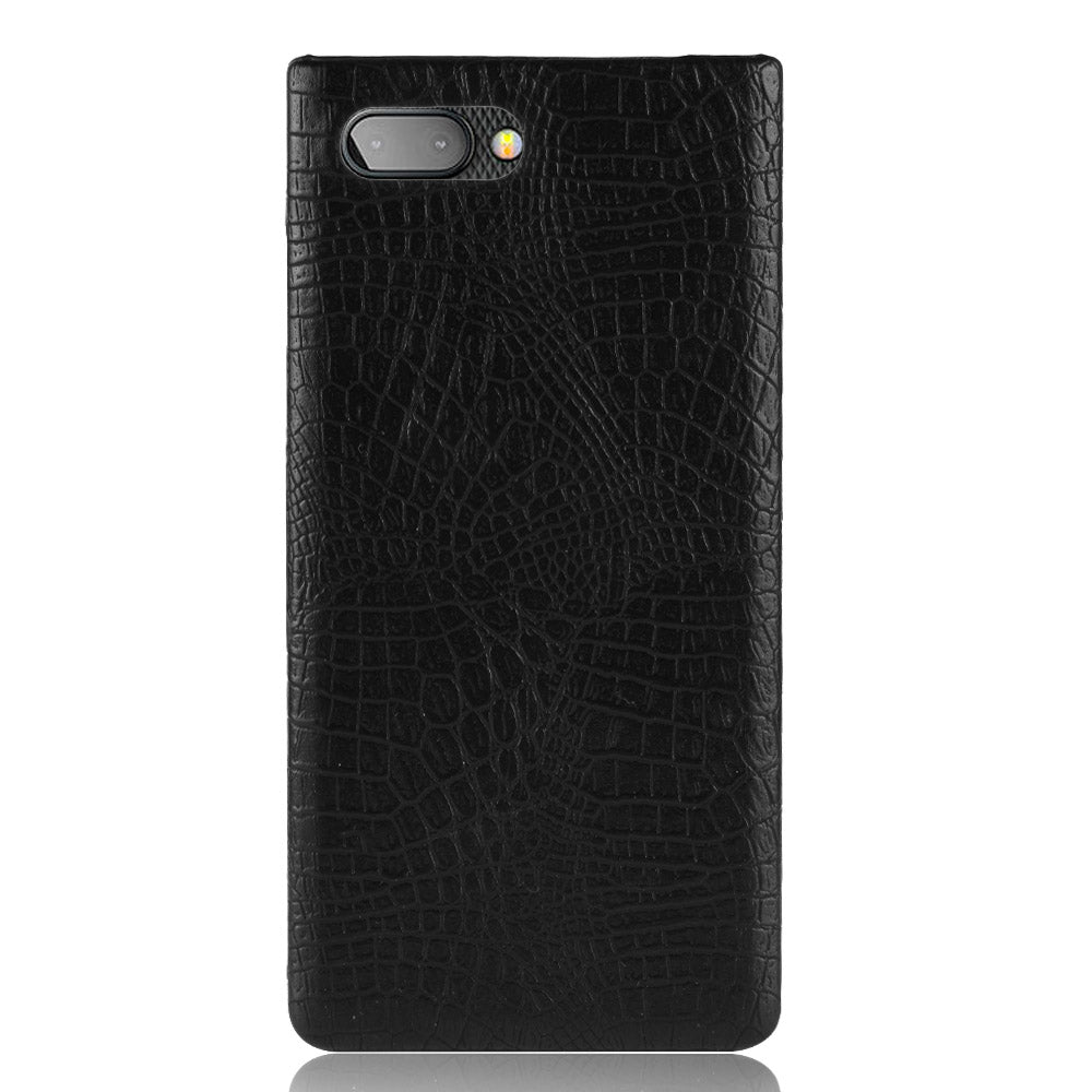 BlackBerry Key One | Krokodil-Leder Optik Hülle/Case HUELLENOUTLET.de