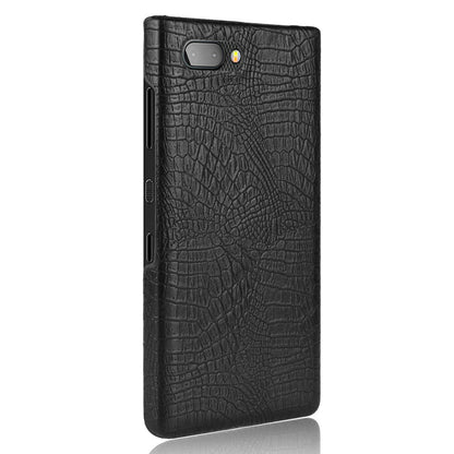 BlackBerry Key One | Krokodil-Leder Optik Hülle/Case HUELLENOUTLET.de