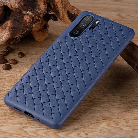 Huawei P30 | Geflochtene Silikon Hülle/Case HUELLENOUTLET.de