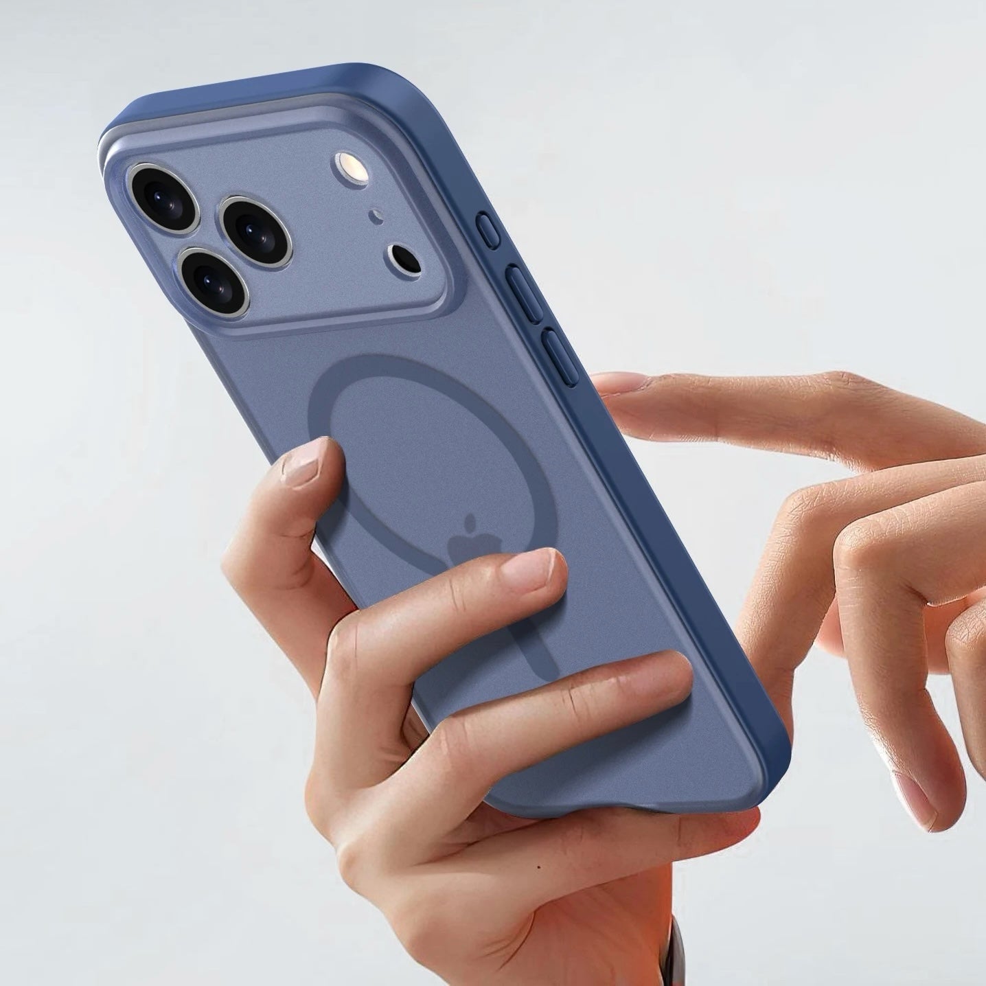 iPhone 17 Pro Max | Dünne/Matte MagSafe/Magnet Hartplastik Hülle/Case HUELLENOUTLET.de