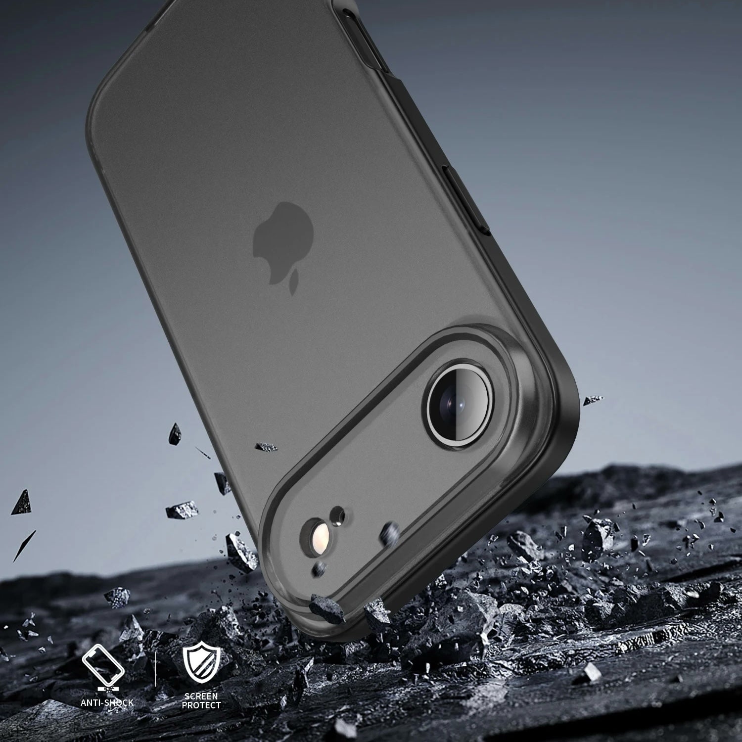 iPhone Air | Dünne/Matte Hartplastik Hülle/Case HUELLENOUTLET.de