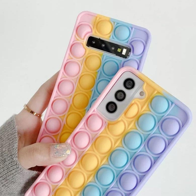 Samsung Galaxy S10 | Fidget/Bubble Pop-it Soft Hülle/Case HUELLENOUTLET.de