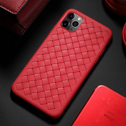 iPhone X/XS | Geflochtene Silikon Hülle/Case HUELLENOUTLET.de