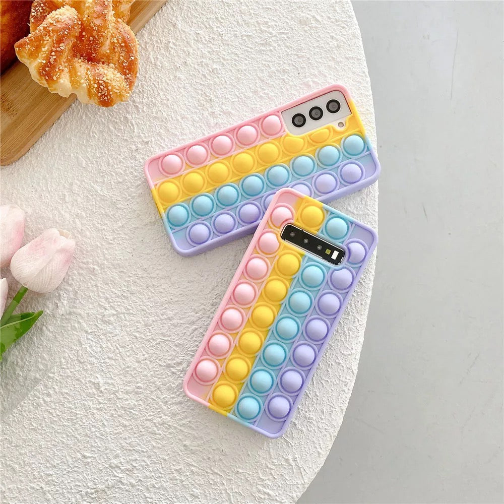 Samsung Galaxy S10 | Fidget/Bubble Pop-it Soft Hülle/Case HUELLENOUTLET.de