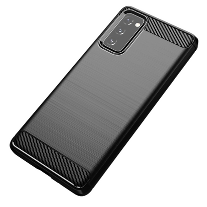 Samsung Galaxy S23 Ultra | Edle Carbon Akzente Soft Hülle/Case HUELLENOUTLET.de