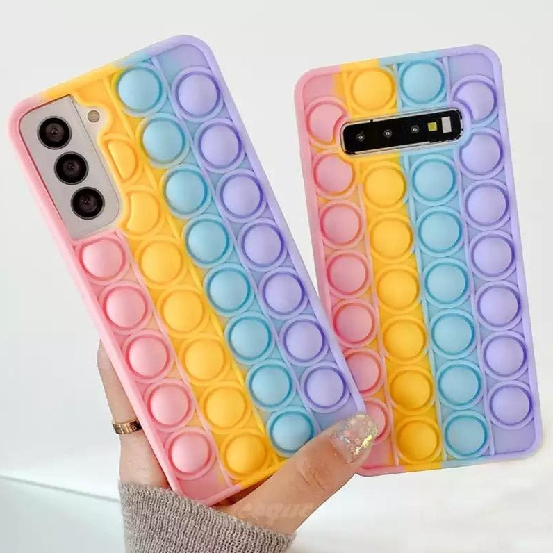 Samsung Galaxy S10 | Fidget/Bubble Pop-it Soft Hülle/Case HUELLENOUTLET.de