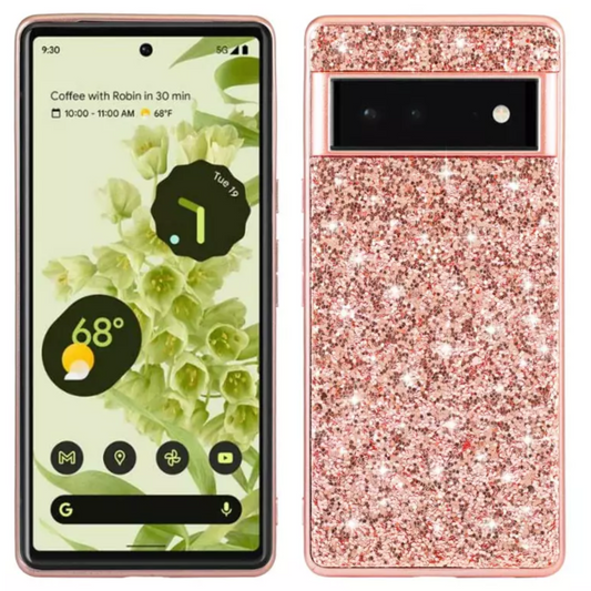 Google Pixel 8 | Glitzer Soft Hülle/Case HUELLENOUTLET.de