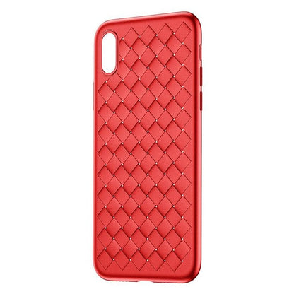 iPhone X/XS | Geflochtene Silikon Hülle/Case HUELLENOUTLET.de